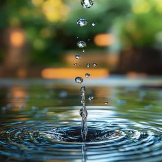 Water drop iPhone wallpaper
