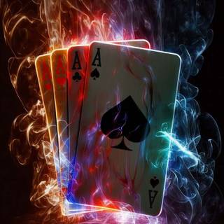 Cards iPhone wallpaper