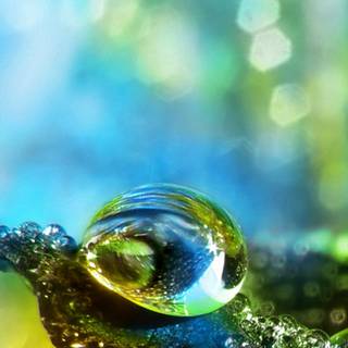 Water drop iPhone wallpaper