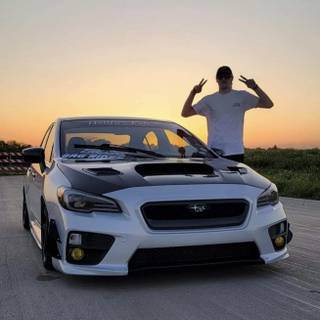 Subaru WRX iPhone wallpaper