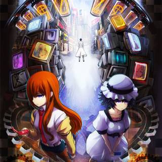 Steins;gate phone wallpaper