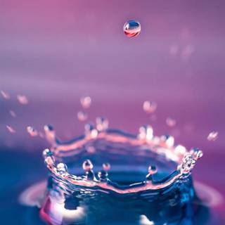 iPhone drop wallpaper