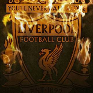 Liverpool logo iPhone wallpaper