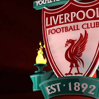 Liverpool logo iPhone wallpaper