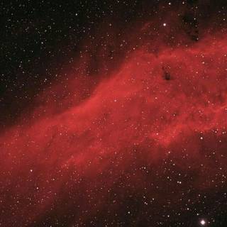 Red galaxy iPhone wallpaper