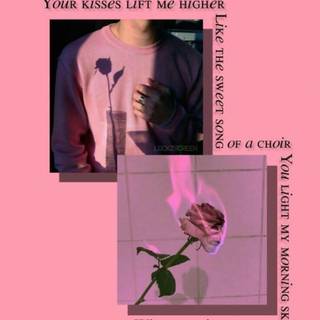 iPhone light pink wallpaper