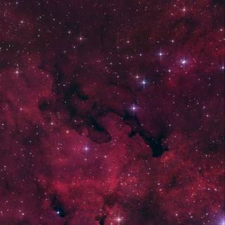 Red galaxy iPhone wallpaper