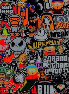 iPhone grafitti wallpaper