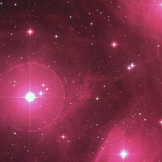 Red galaxy iPhone wallpaper