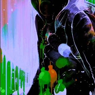 iPhone grafitti wallpaper