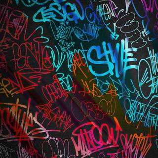 iPhone grafitti wallpaper