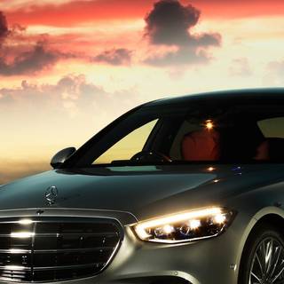 Mercedes Benz S Class iPhone wallpaper