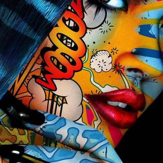 iPhone grafitti wallpaper