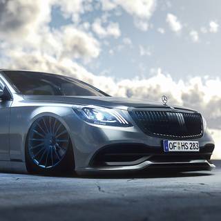Mercedes Benz S Class iPhone wallpaper