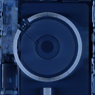 iPhone 16 blue wallpaper