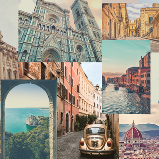 Italy collage wallpaper