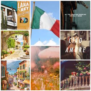 Italy collage wallpaper