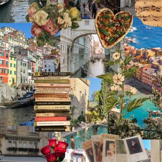 Italy collage wallpaper