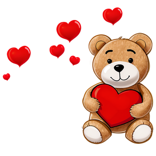 Heart bear wallpaper