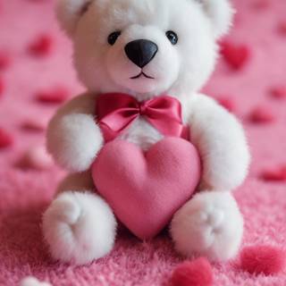 Heart bear wallpaper