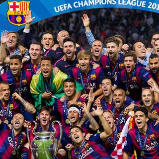 Barcelona full team wallpaper