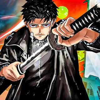 Kagurabachi desktop wallpaper