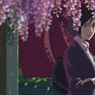 The Garden of Words UHD wallpaper