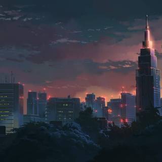 The Garden of Words UHD wallpaper