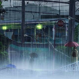 The Garden of Words UHD wallpaper