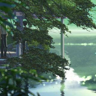 The Garden of Words UHD wallpaper