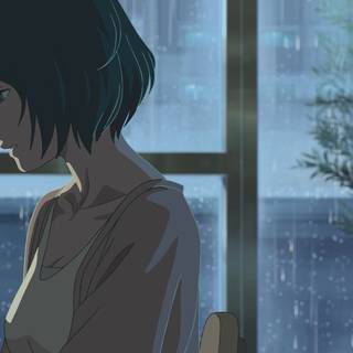 The Garden of Words UHD wallpaper