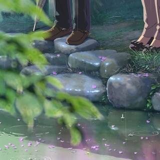 The Garden of Words UHD wallpaper