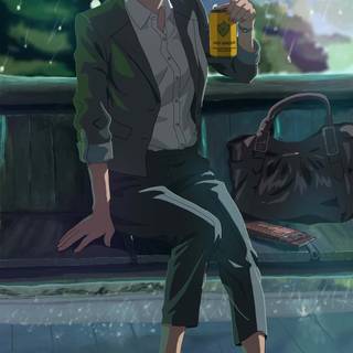 The Garden of Words UHD wallpaper