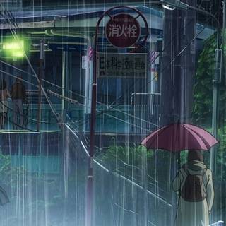 The Garden of Words UHD wallpaper