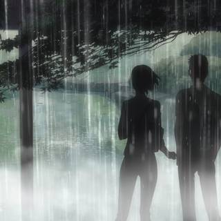 The Garden of Words UHD wallpaper