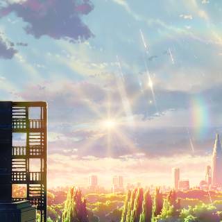 The Garden of Words UHD wallpaper