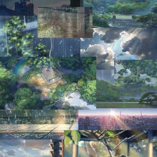 The Garden of Words UHD wallpaper