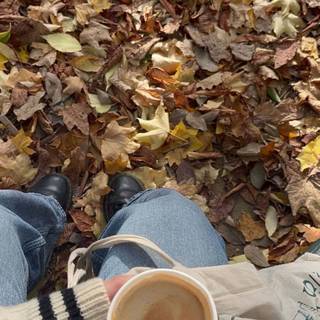 Café autumn wallpaper