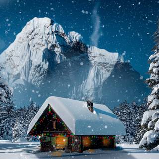 Tablet winter wallpaper