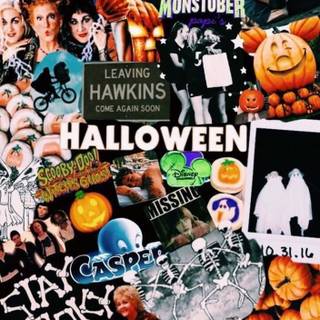 Halloween iPhone 16 wallpaper