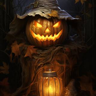 Halloween iPhone 16 wallpaper