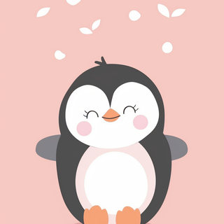 Penguin 4k iPhone wallpaper