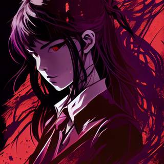 Yumeko Jabami 4k iPhone wallpaper