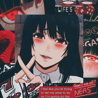 Yumeko Jabami 4k iPhone wallpaper