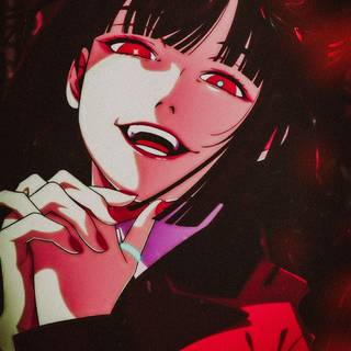 Yumeko Jabami 4k iPhone wallpaper