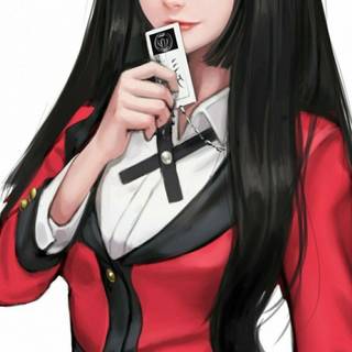 Yumeko Jabami 4k iPhone wallpaper