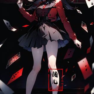 Yumeko Jabami 4k iPhone wallpaper