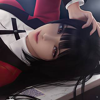 Yumeko Jabami 4k iPhone wallpaper