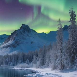 Winter vertical 4k wallpaper