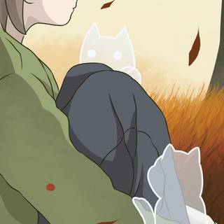 Lo-fi autumn iPhone wallpaper